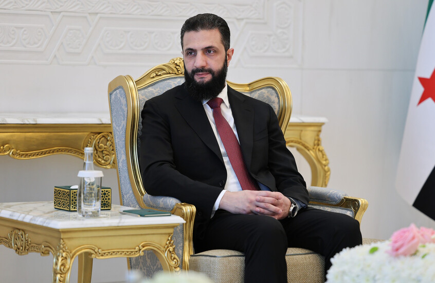 الشرع يوضح دور فرنسا في إعادة إعمار سوريا