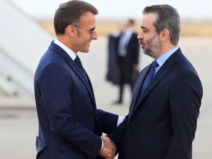 ماكرون يصل دمشق في أول زيارة لرئيس دولة غربية كبرى منذ سقوط الأسد
