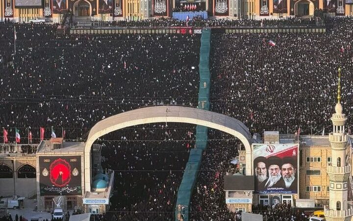 النجف تستعد لوصول جثمان خامنئي واحتشاد ملايين المشيعين (فيديوهات+صور)