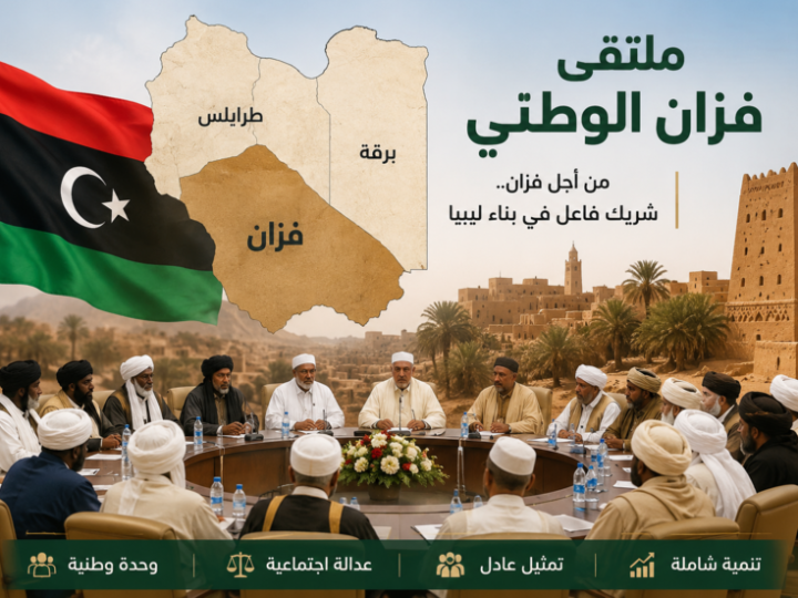 ليبيا.. “ملتقى فزان الوطني” يصدر بيانا بشأن المبادرة الأمريكية وزيارة مبعوث ترامب