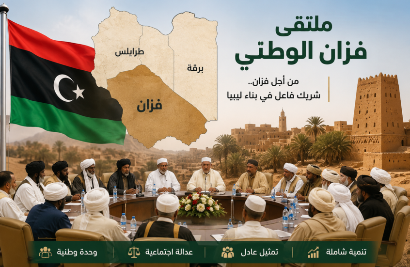 ليبيا.. “ملتقى فزان الوطني” يصدر بيانا بشأن المبادرة الأمريكية وزيارة مبعوث ترامب