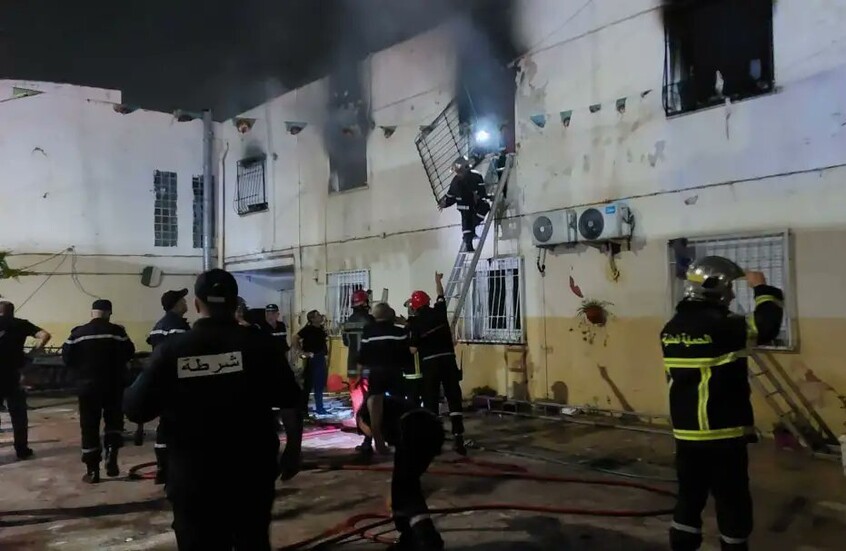 الجزائر.. مصرع 11 شخصا وإصابة أكثر من 20 في حريق بدار للأيتام (صور)