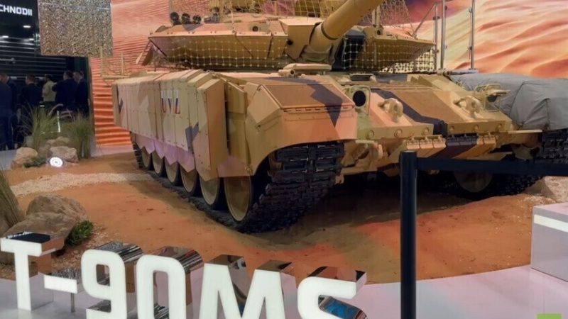 روسيا تعرض على الهند الإنتاج المشترك لدبابة T-90MS من جيل جديد
