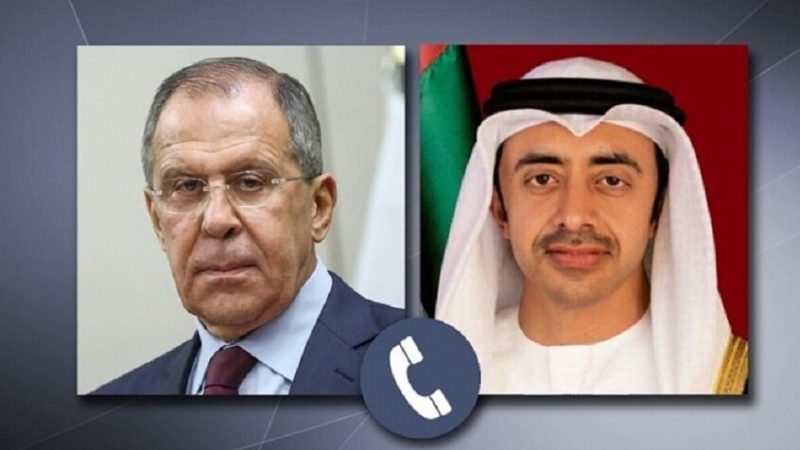 وزيرا خارجية روسيا والإمارات يبحثان التطورات الإقليمية وتعزيز الشراكة الاستراتيجية بين البلدين