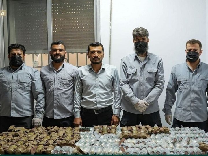 سوريا.. ضبط شحنة سرية من القنابل في طريقها إلى لبنان (فيديو+صور)