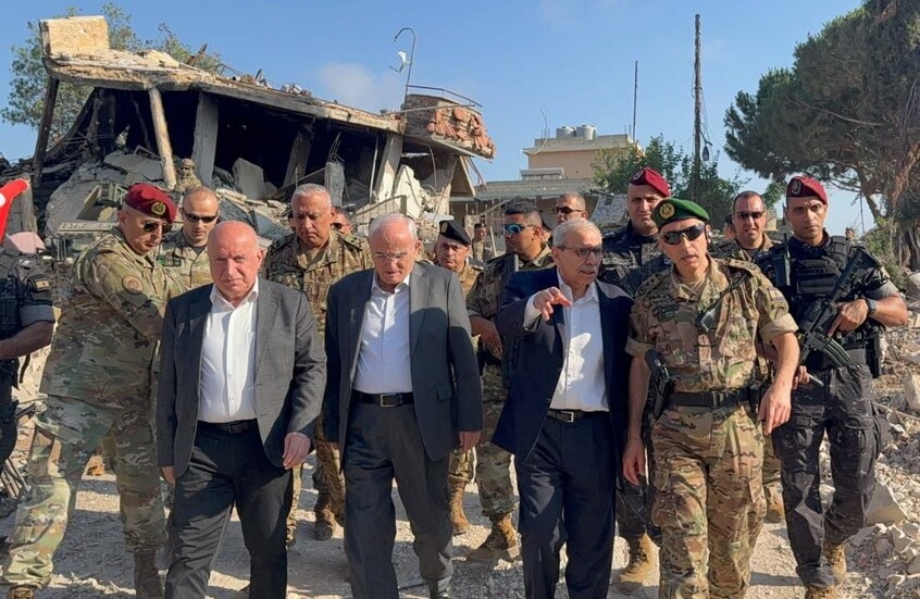 لبنان.. سلام يصل إلى زوطر الغربية مع بدء انتشار الجيش في إطار “المناطق التجريبية” (صور + فيديو)