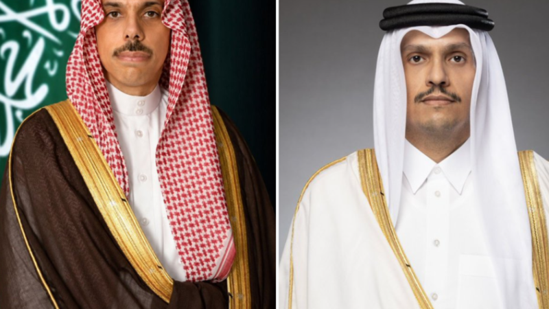 اتصال قطري-سعودي يبحث تهدئة التوترات الإقليمية وضمان حرية الملاحة في هرمز