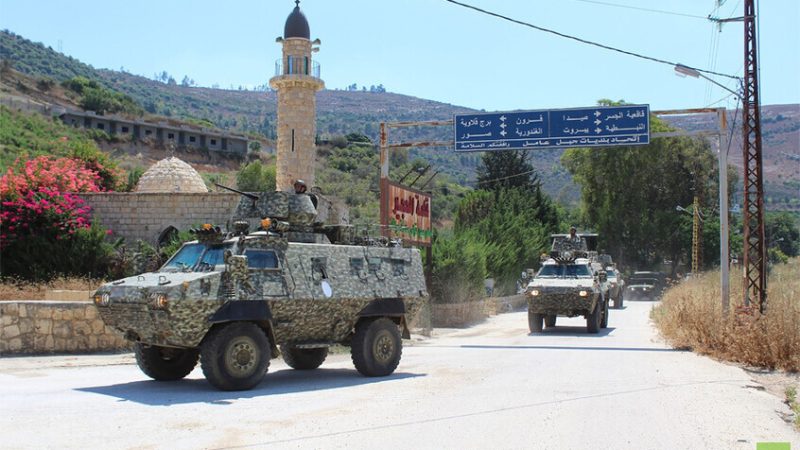الجيش اللبناني يتهم إسرائيل بإعاقة انتشار وحداته جنوب لبنان