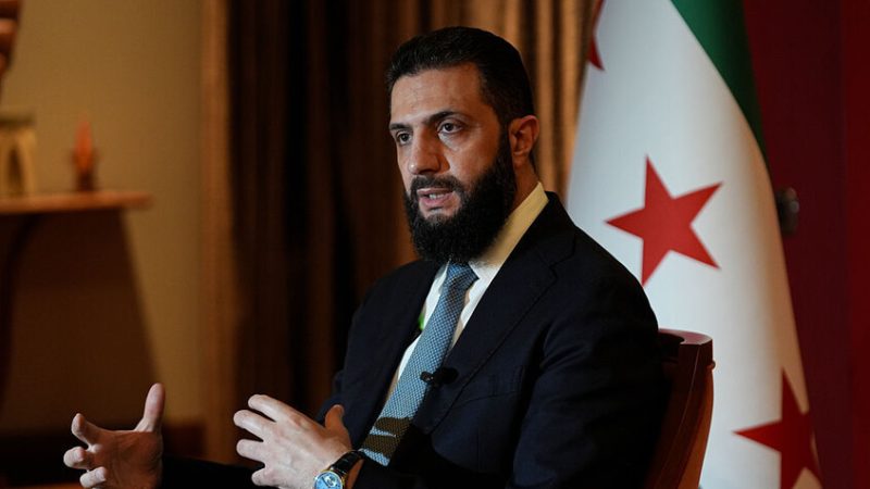 الشرع لـ”الجزيرة”: سوريا وروسيا ترتبطان بعلاقات تاريخية ونعمل على تطويرها