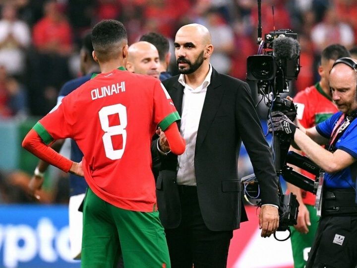 المغربي وليد الركراكي على رادار منتخب عربي