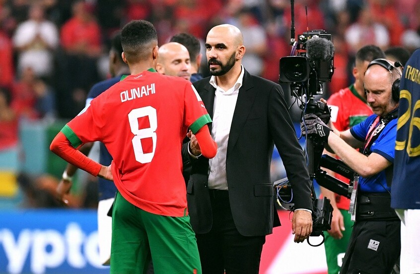المغربي وليد الركراكي على رادار منتخب عربي