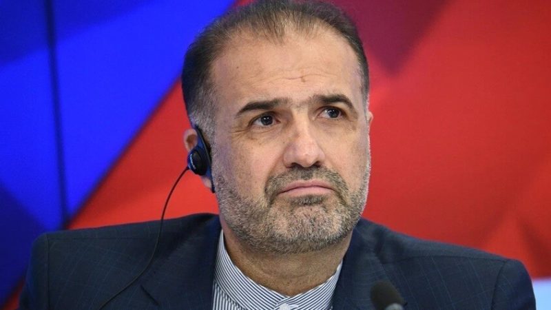 السفير الإيراني لدى روسيا: طهران وموسكو على اتصال دائم بشأن الهجوم الأوكراني في بحر قزوين