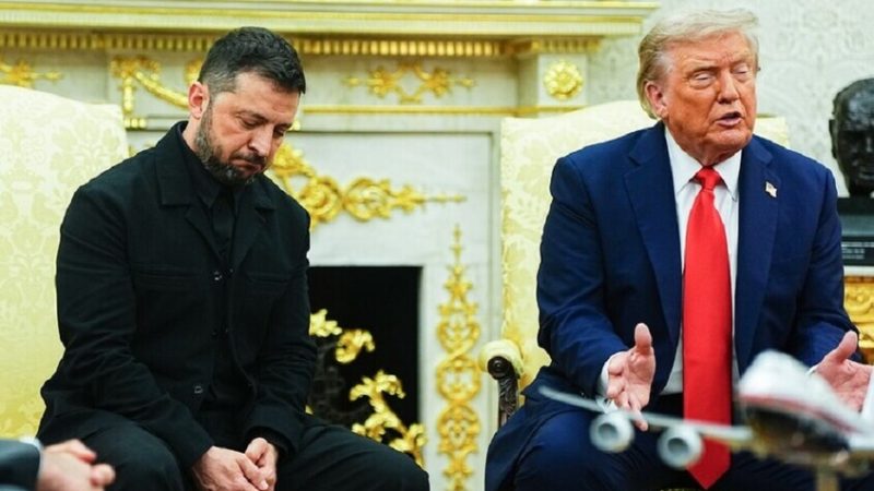 “أكسيوس” ينشر تفاصيل عن كواليس لقاء ترامب وزيلينسكي وماذا طلب الأخير