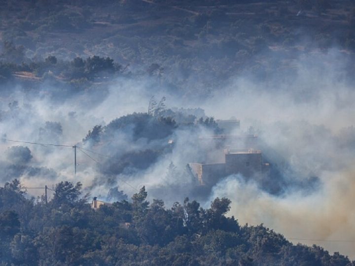 جزيرة كريت… إنقاذ 29 شخصا ألقوا بأنفسهم في البحر هربا من حرائق الغابات (فيديو)
