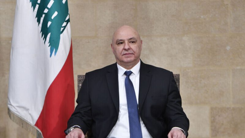 عون: الجيش اللبناني الضامن الأوحد للسيادة ولا شرعية لأي سلاح خارج الدولة