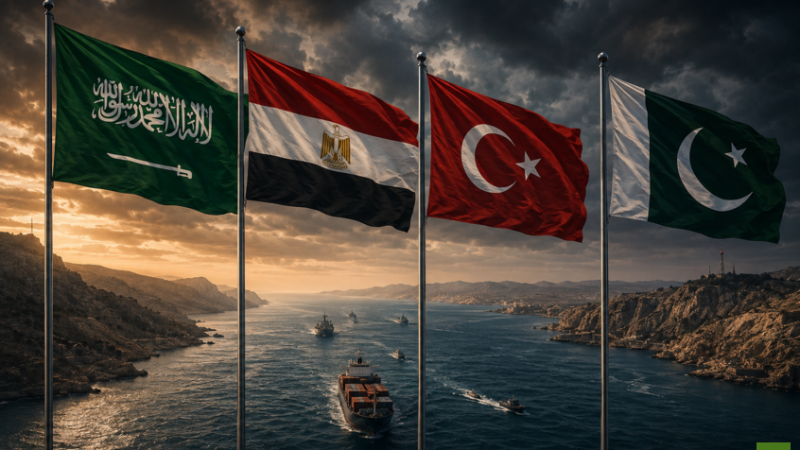 “الأطراف الإقليمية الأربعة” تؤكد أهمية تكاتف الجهود لضمان سلامة الممرات المائية في هرمز وباب المندب