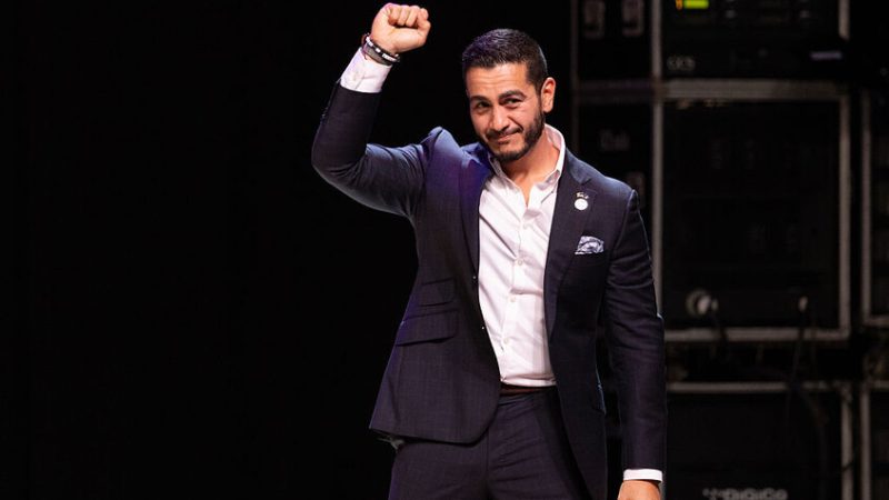 “المصري” عبدالرحمن السيد يرد على هجمات ترامب: “الرجل لا يستطيع التركيز”