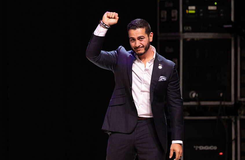 “المصري” عبدالرحمن السيد يرد على هجمات ترامب: “الرجل لا يستطيع التركيز”
