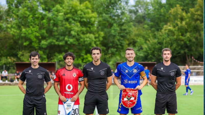 الهزيمة الأولى.. الأهلي يسقط أمام يوروبا وديا