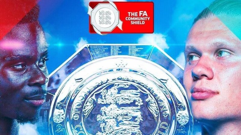 قناة عربية تعلن إذاعة مباراة آرسنال ومانشستر سيتي في كأس الدرع الخيرية